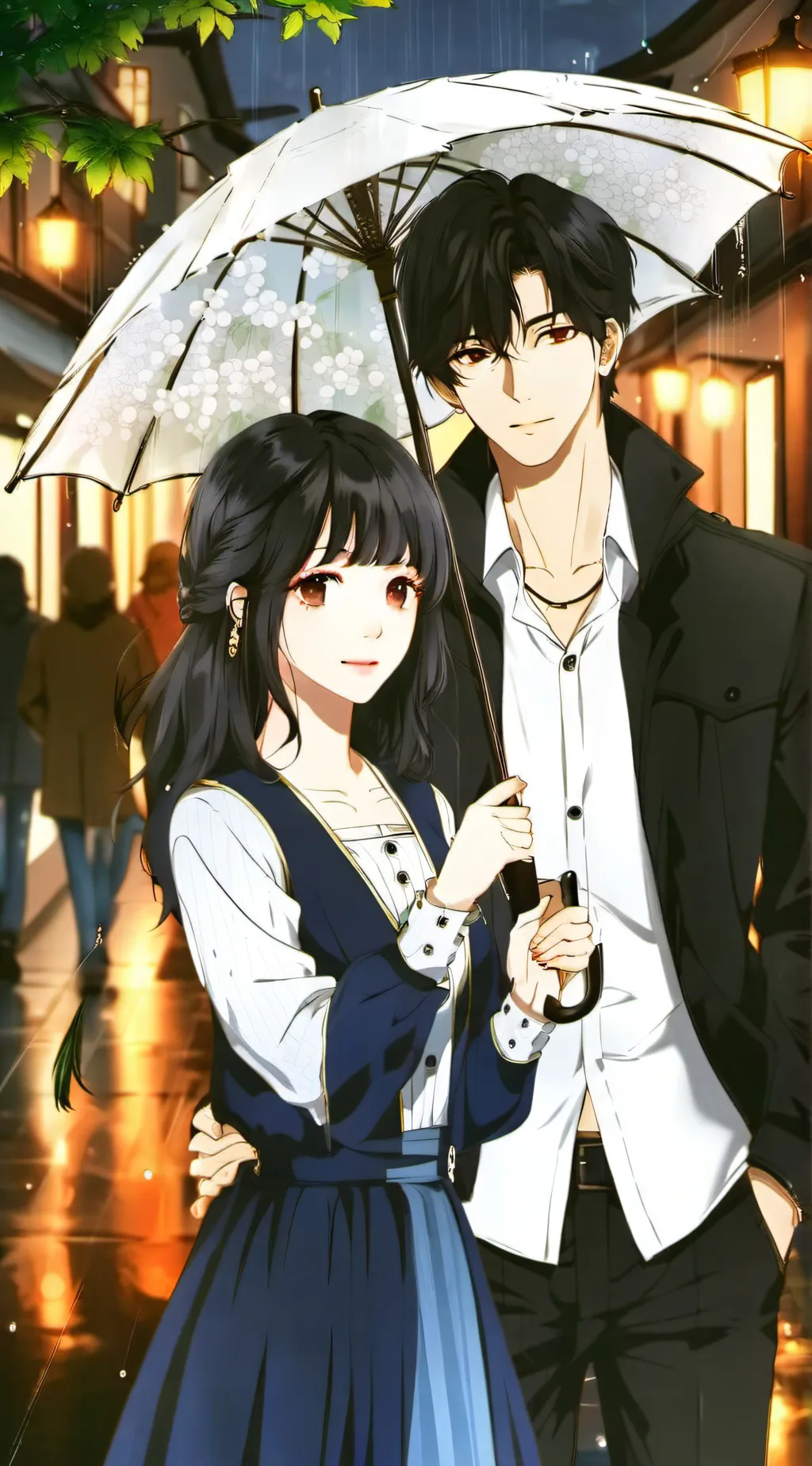 ai character: Luna and Lucas background