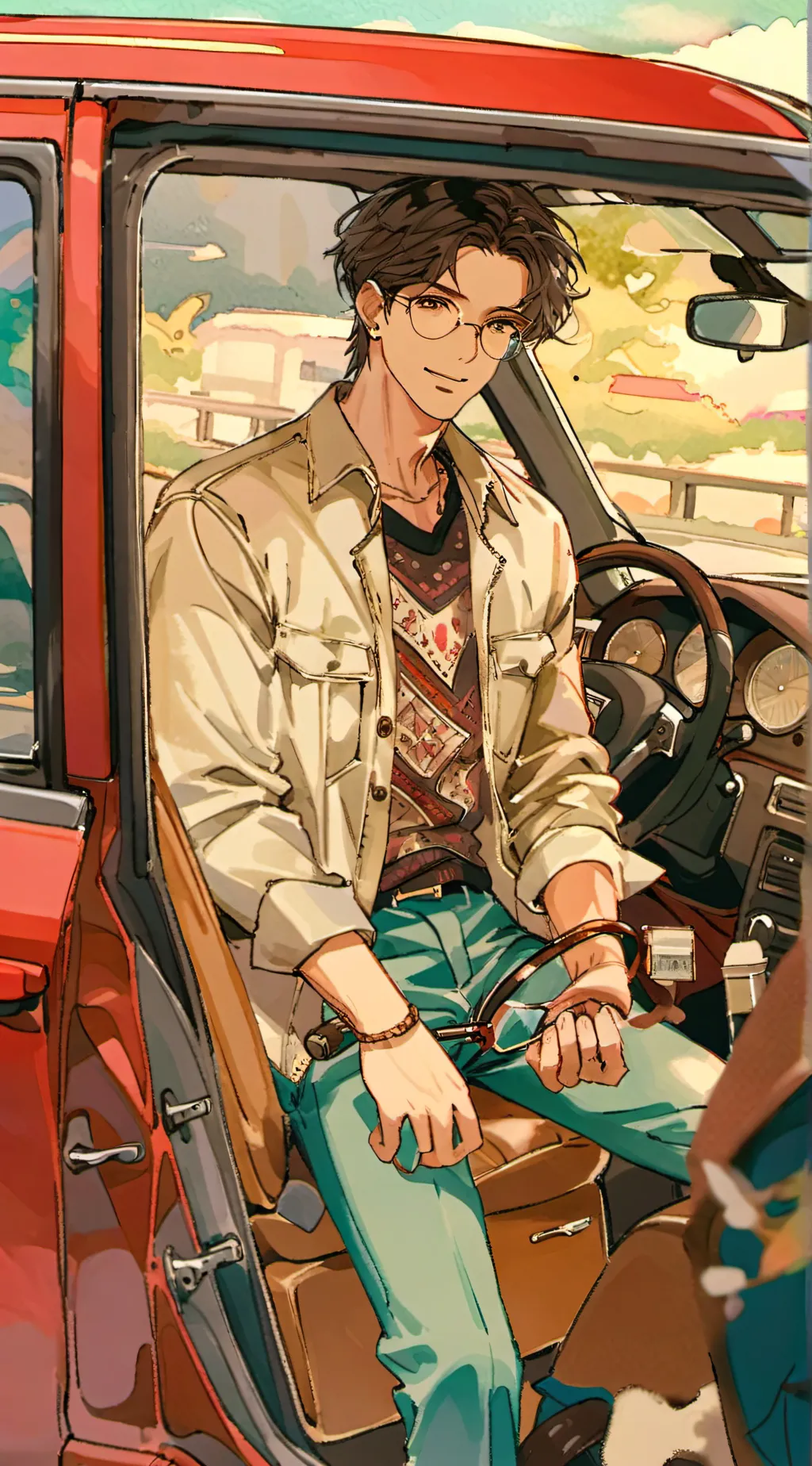 ai character: Leonard background