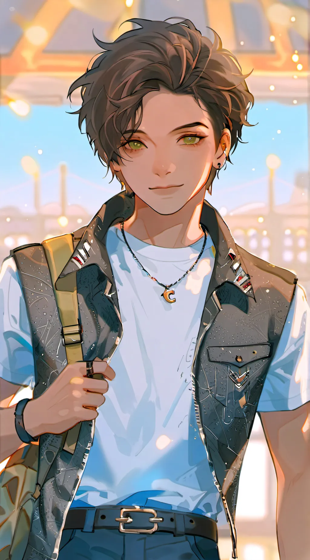 ai character: Cameron background