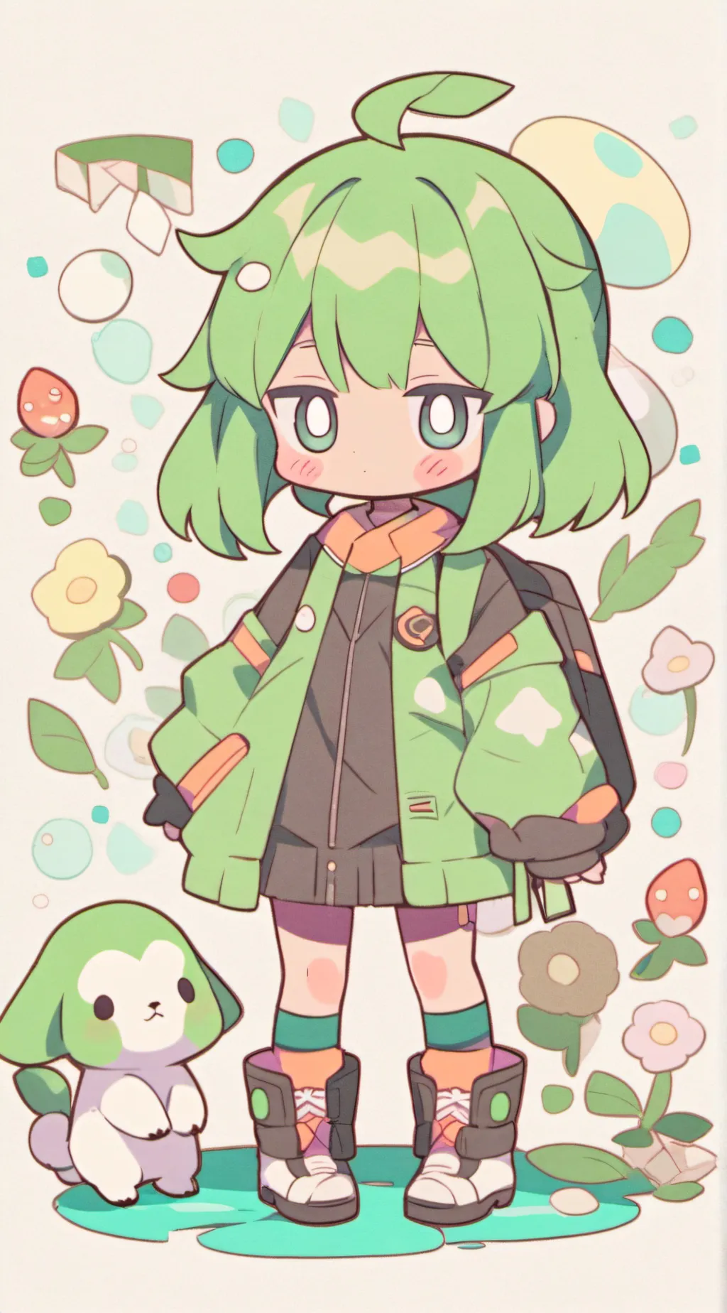 ai character: Lemo background