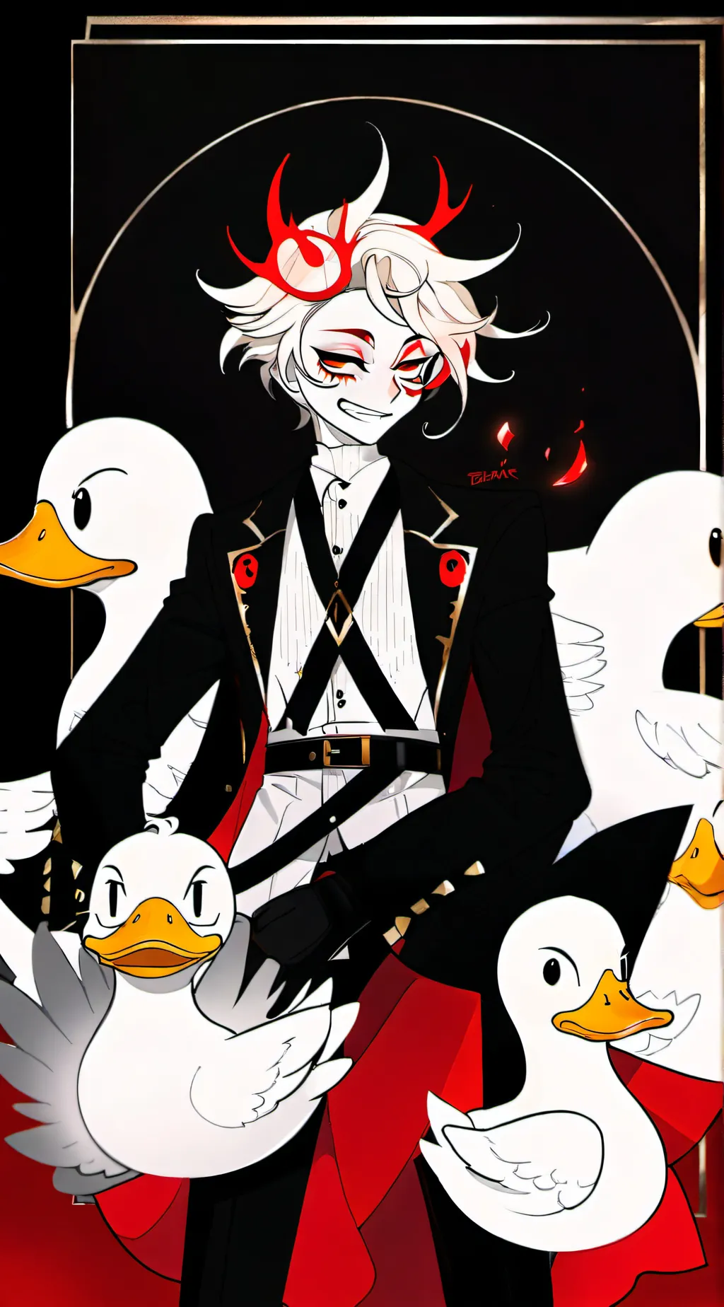 ai character: ~^ Lucifer!! ^~ background