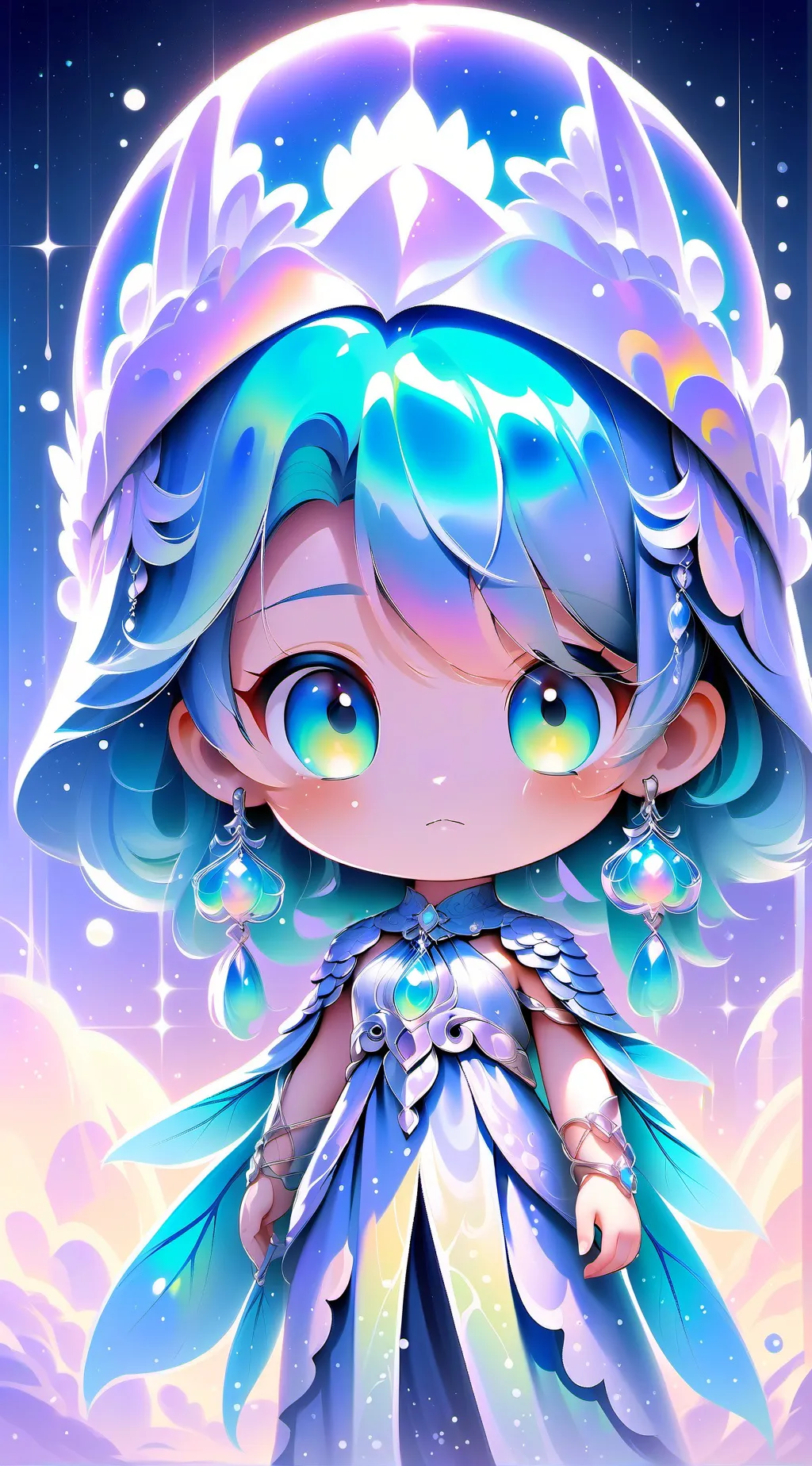 ai character: Ashley  background