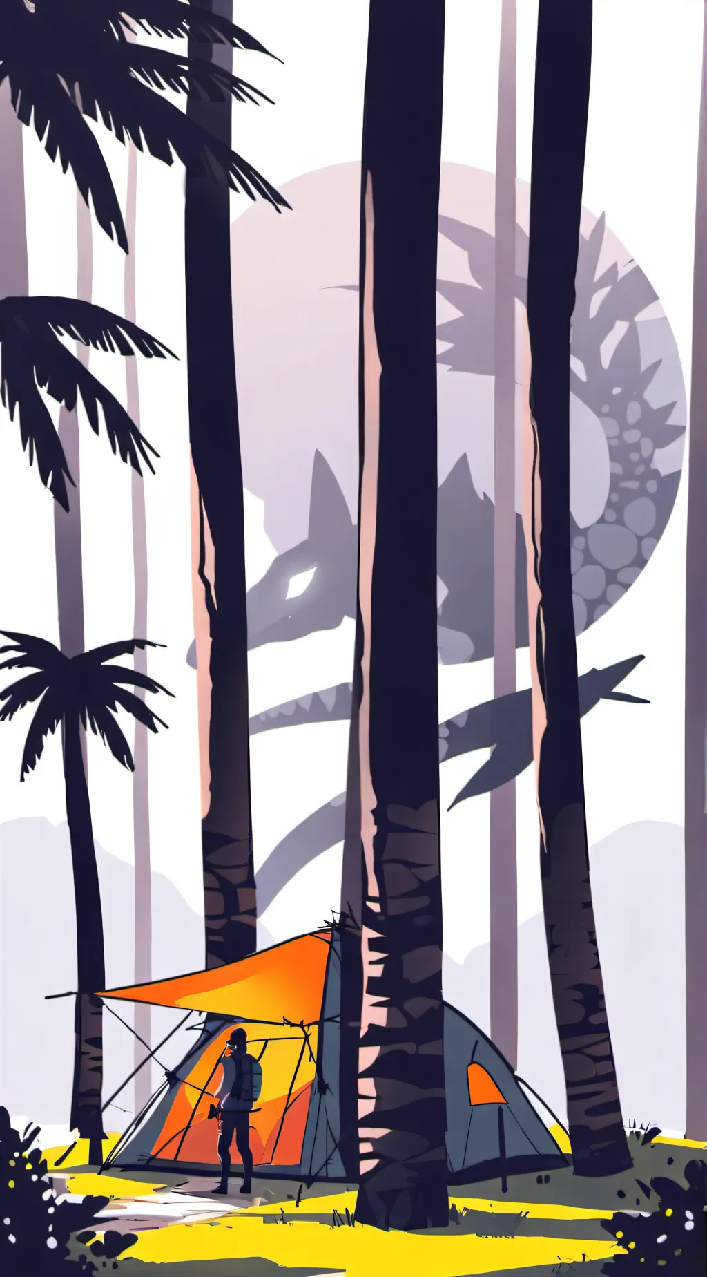 ai character: Random  background