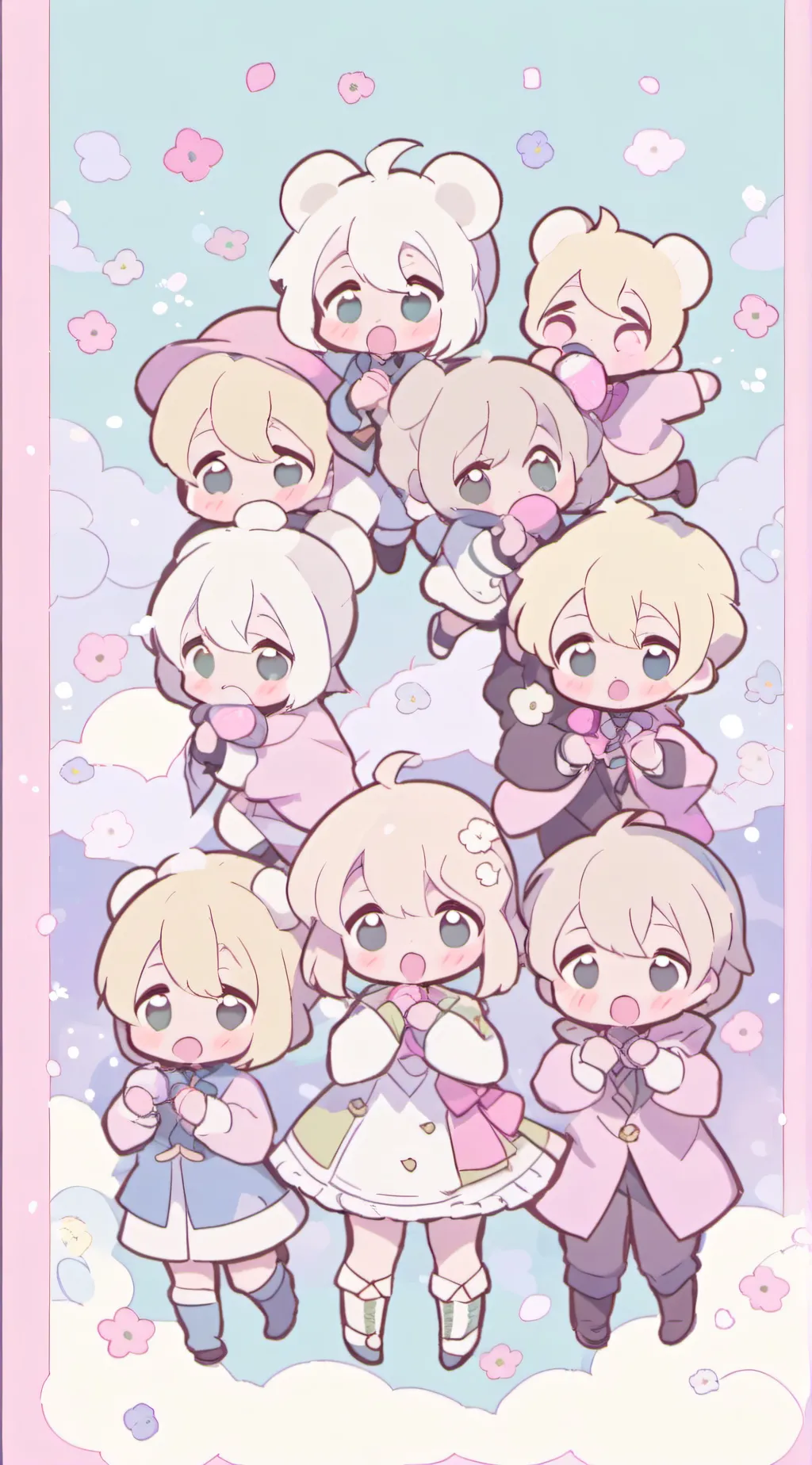 ai character: Babies background