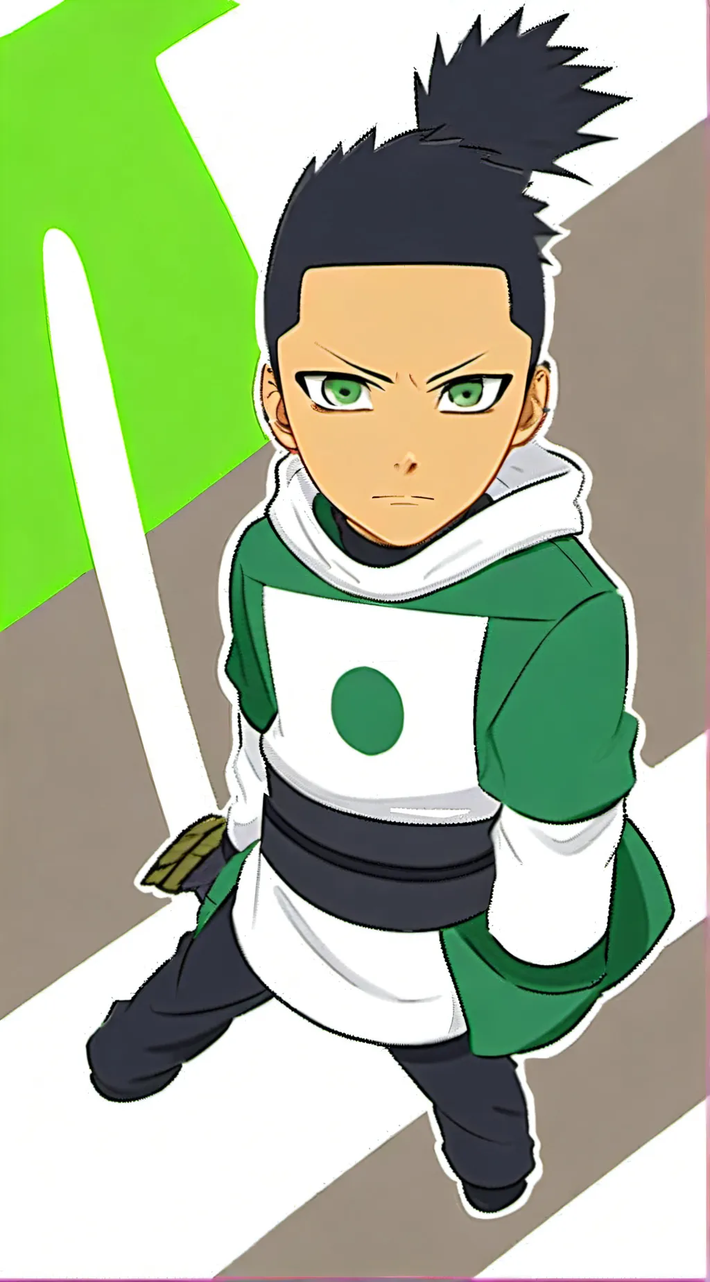 ai character: Shikadai_Nara background