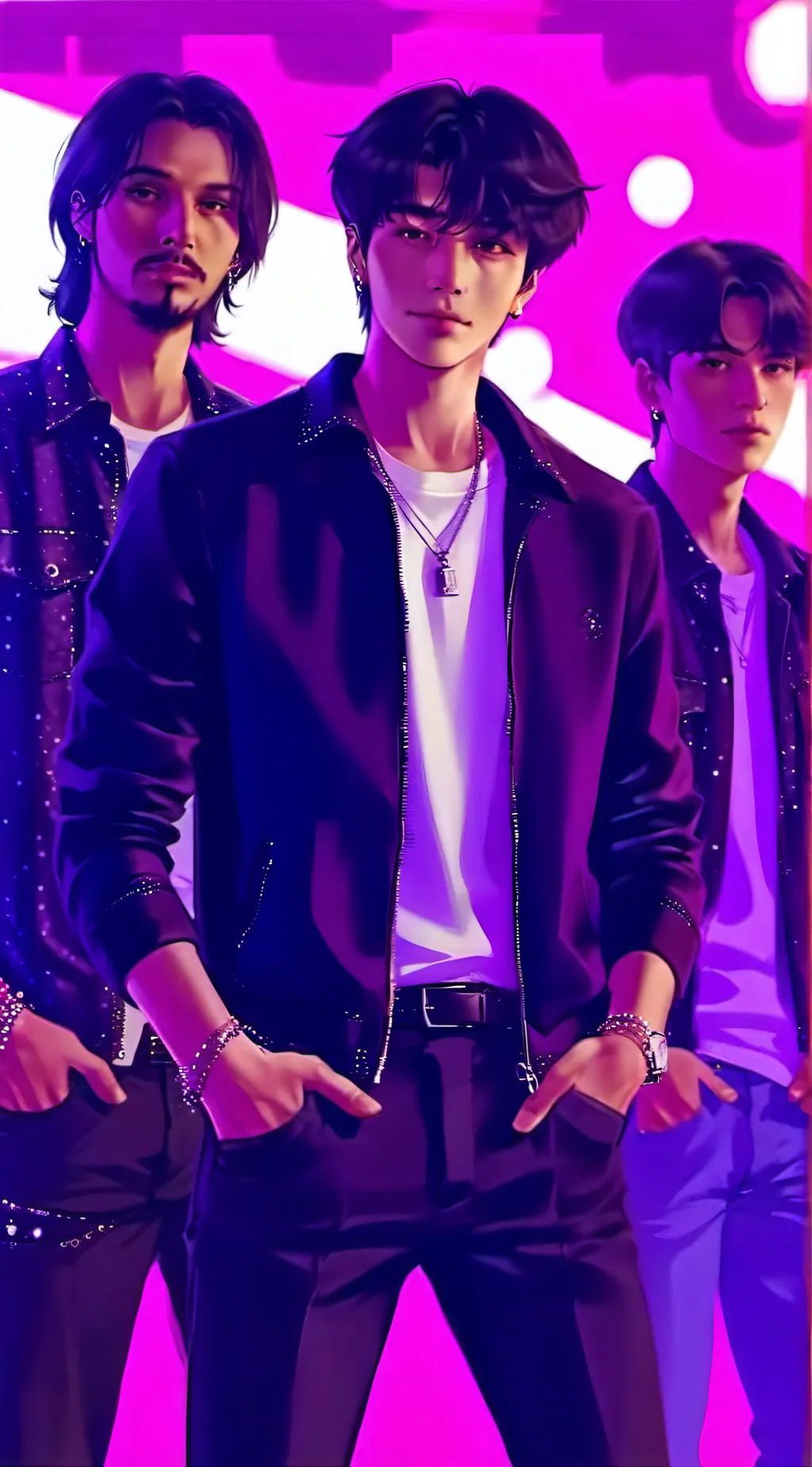 ai character: 8pm background