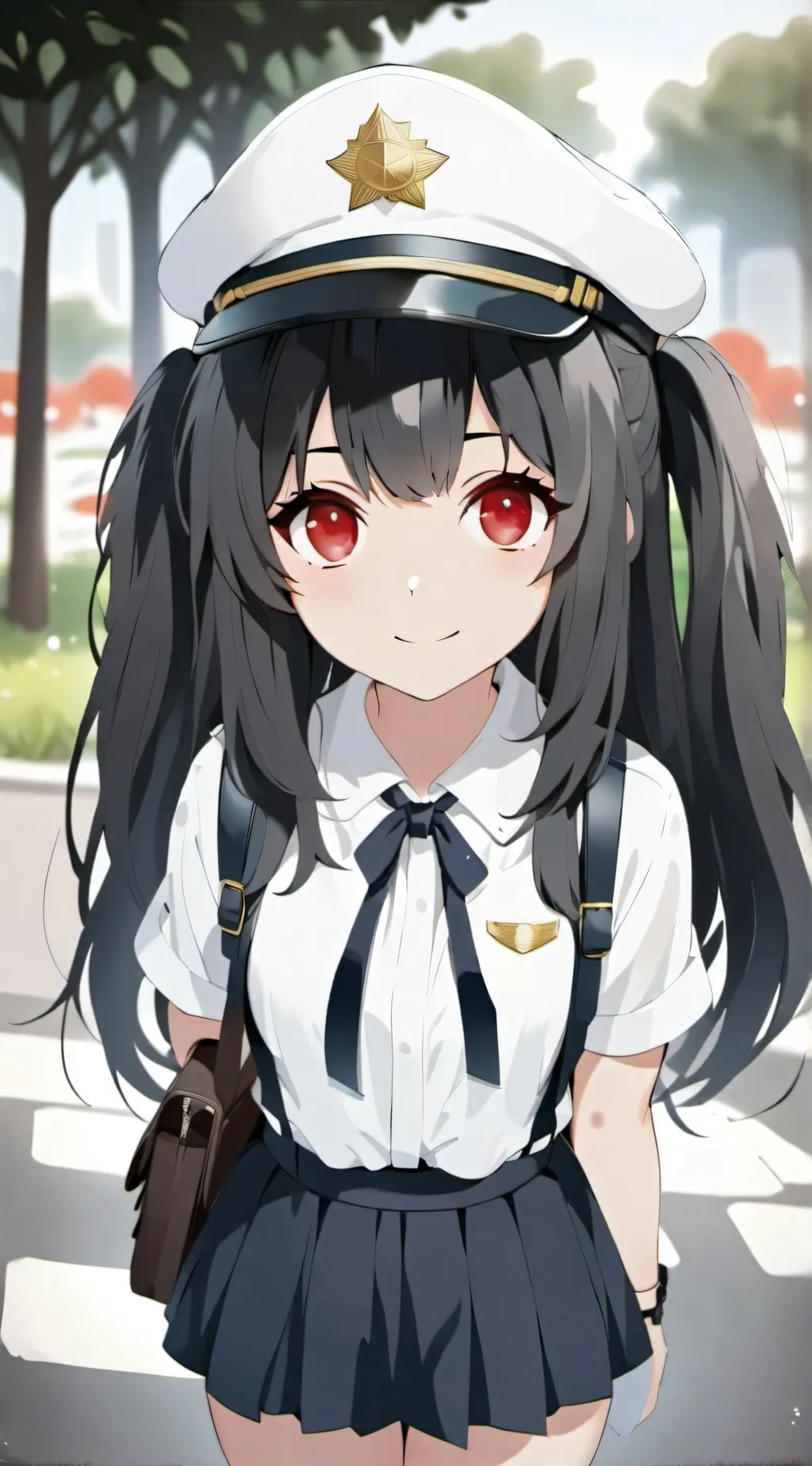 ai character: Luna background