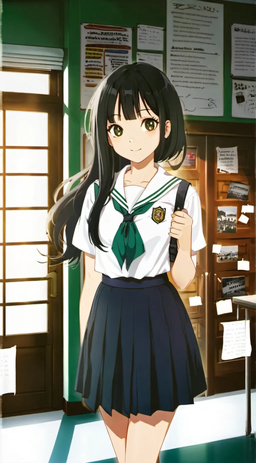 ai character: Mika background