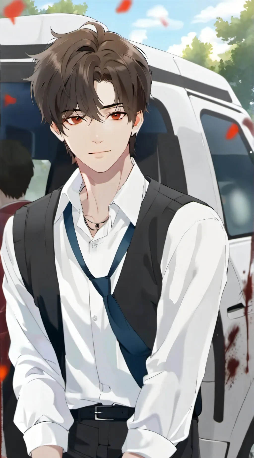 ai character: Haruki~ background