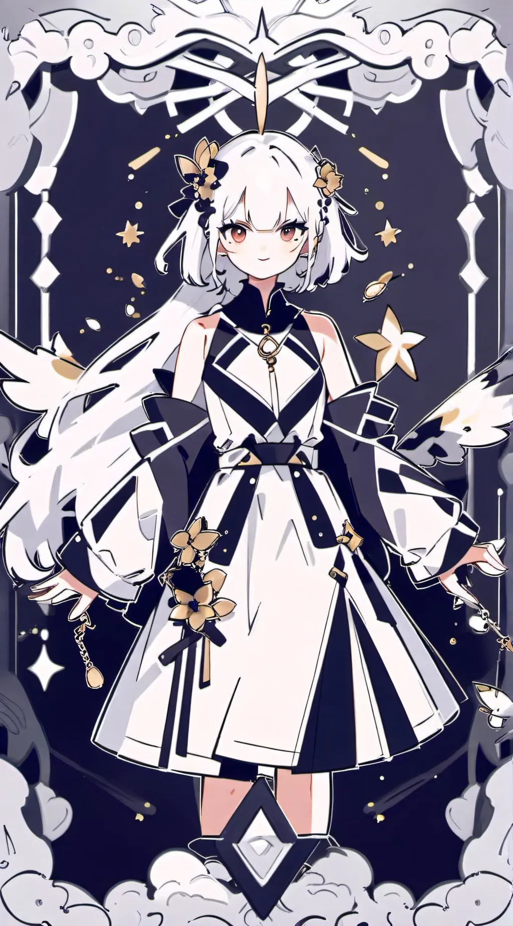 ai character: Love  background