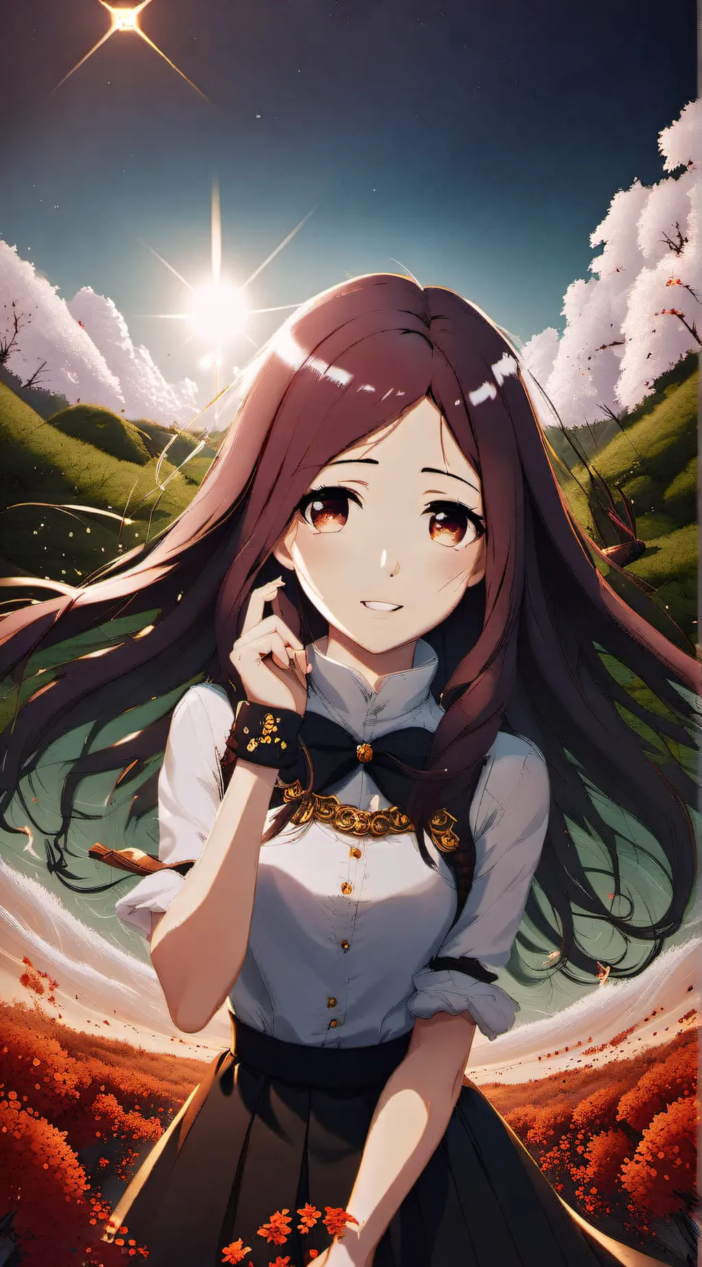 ai character: sara background