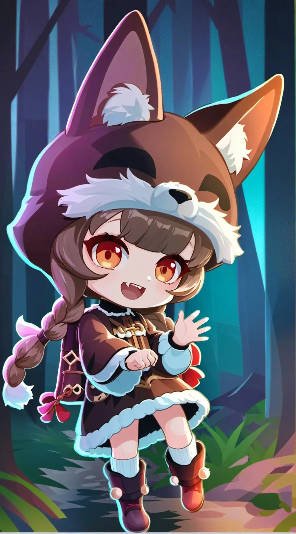 ai character: Hogwarts mystery  background