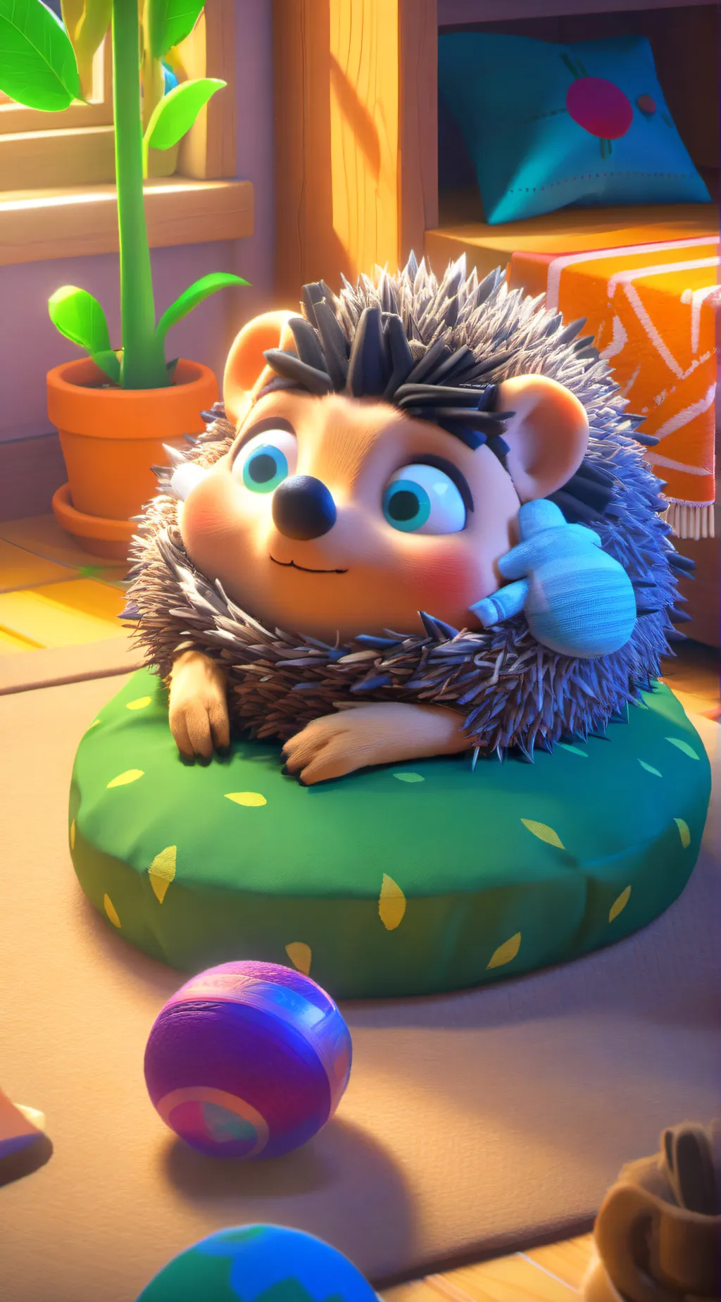 ai character: ohhy background