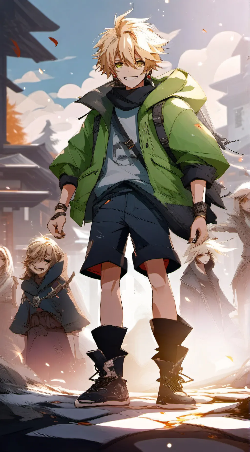 ai character: Dream+karen+fundy background