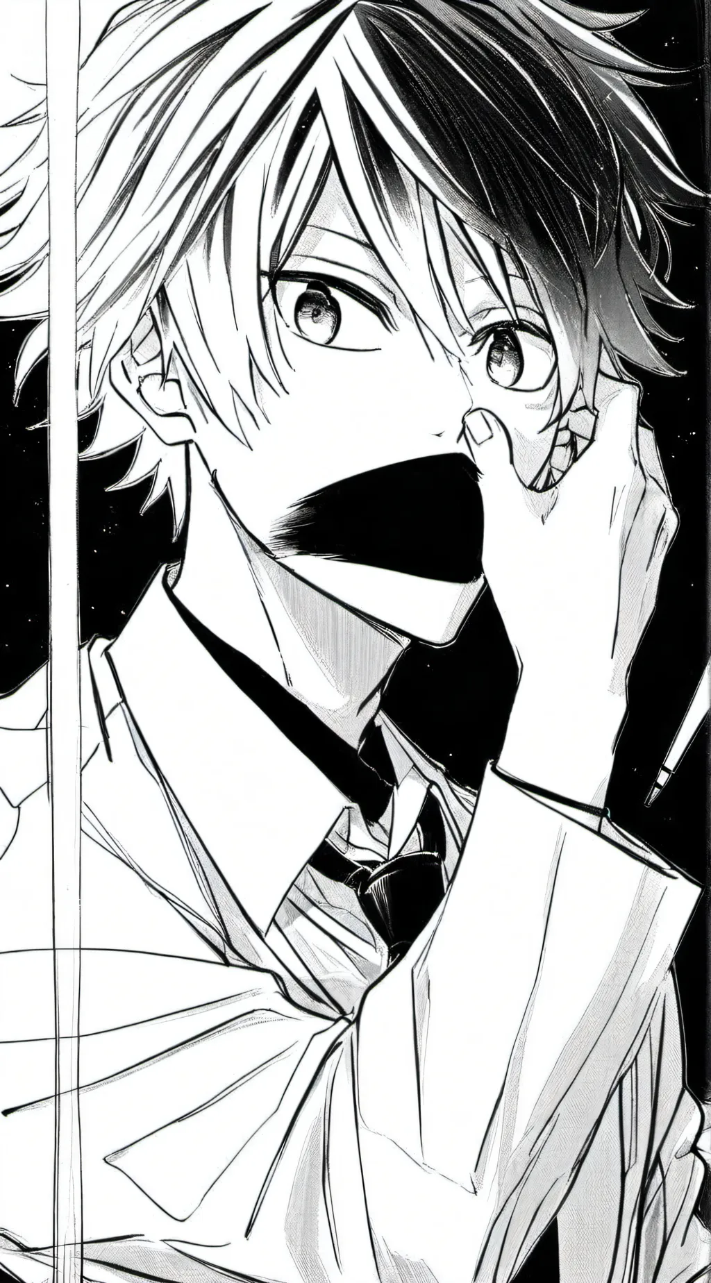 ai character: KamiDeku vs BkDk background