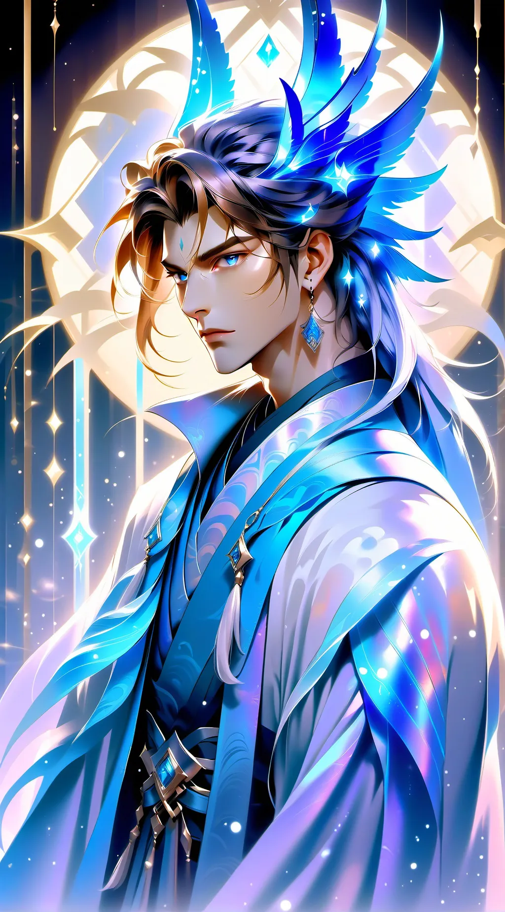 ai character: King liam background