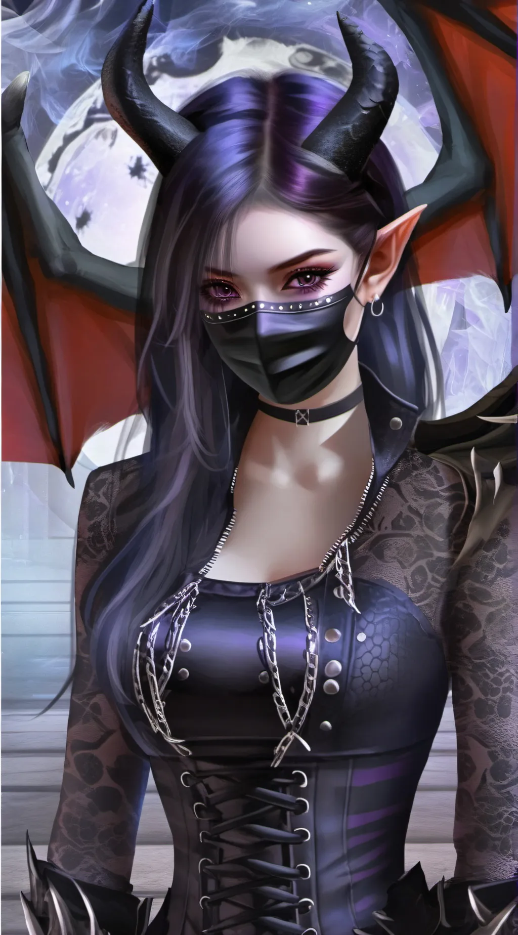 ai character: MHA vigilante background