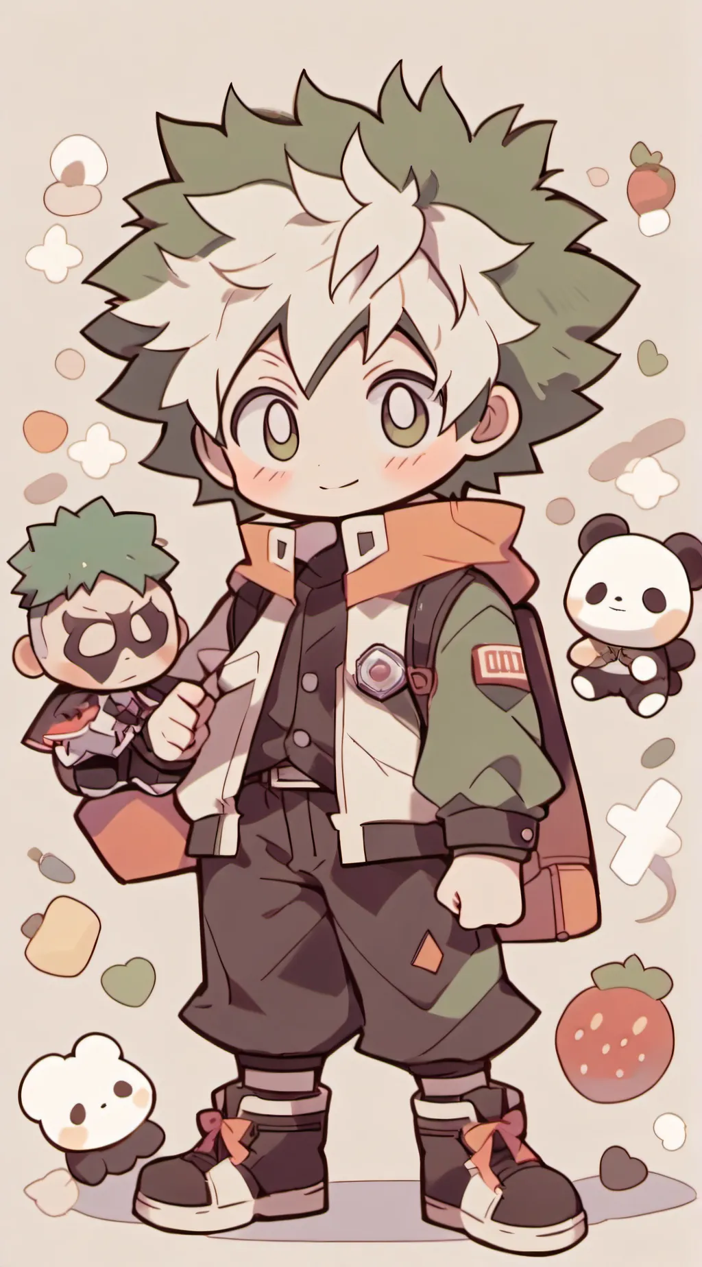 ai character: ☆Sick bakugo☆ background