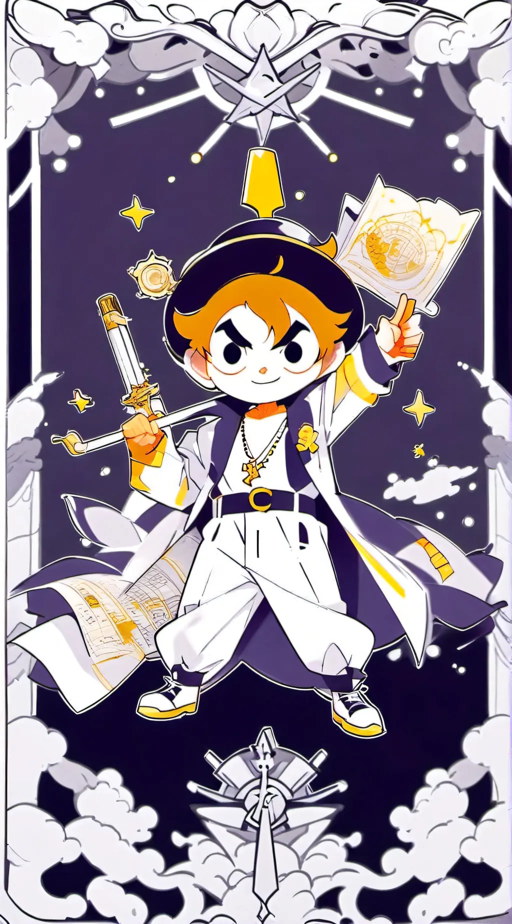 ai character: Class 1-A background