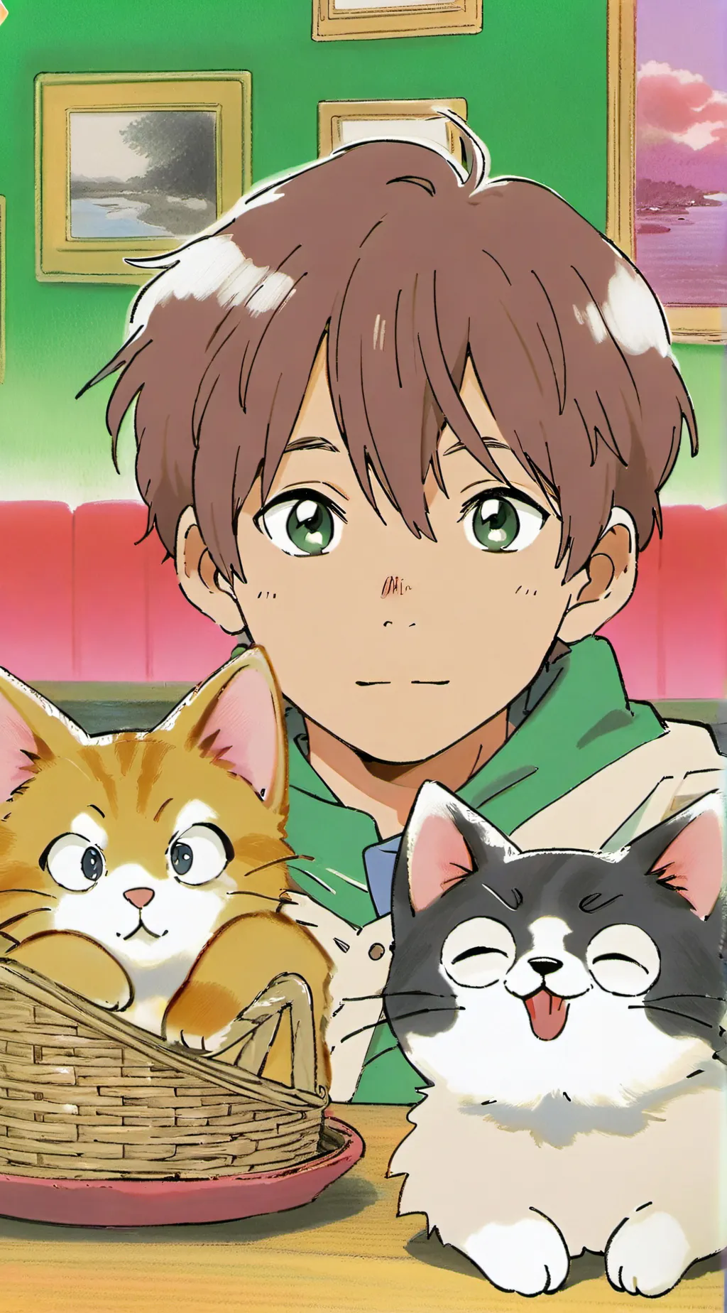 ai character: ×-Nick-× background