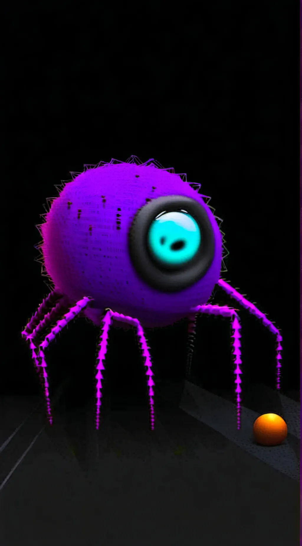 ai character: Creepy crawlers background