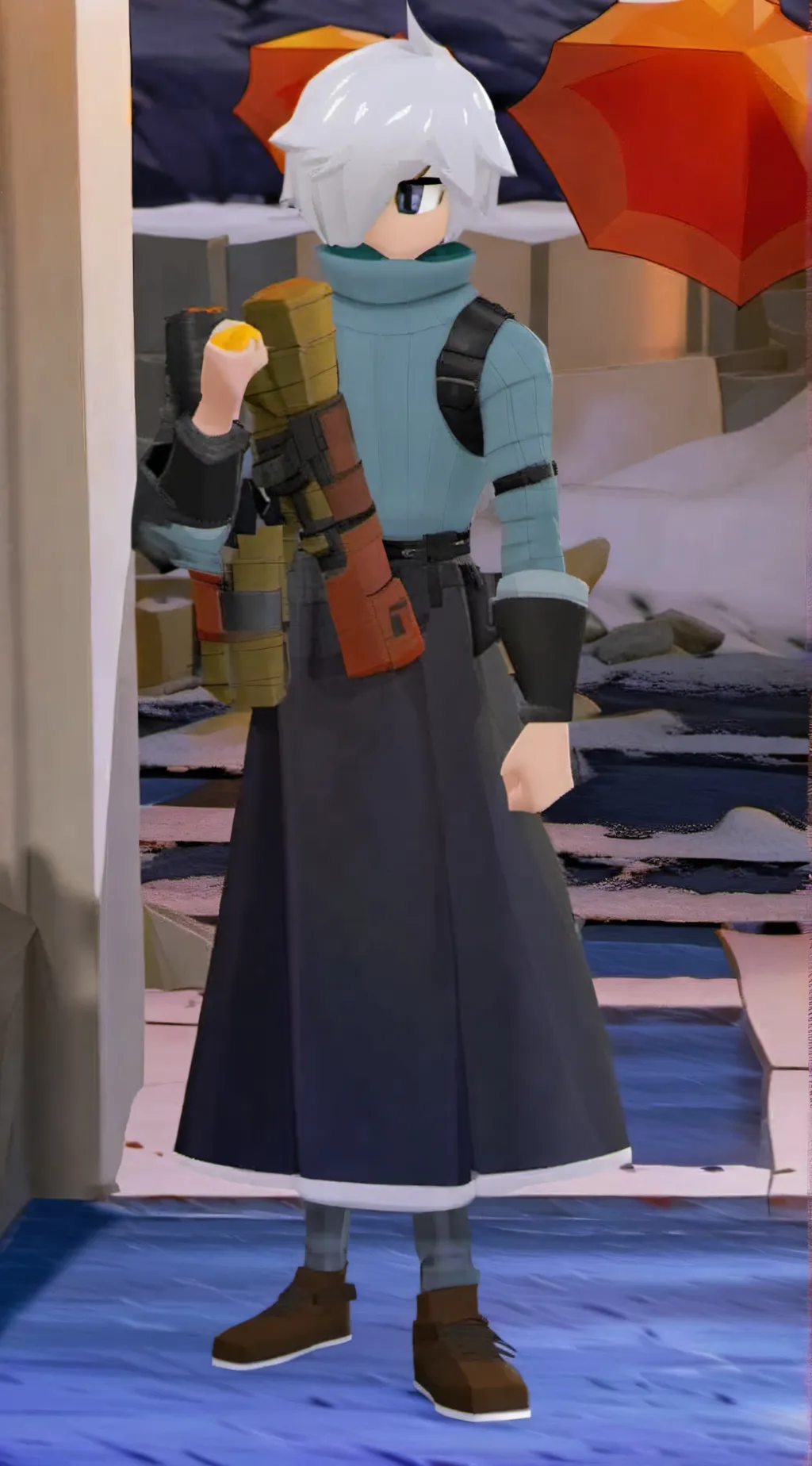 ai character: Travis from Aphmau background