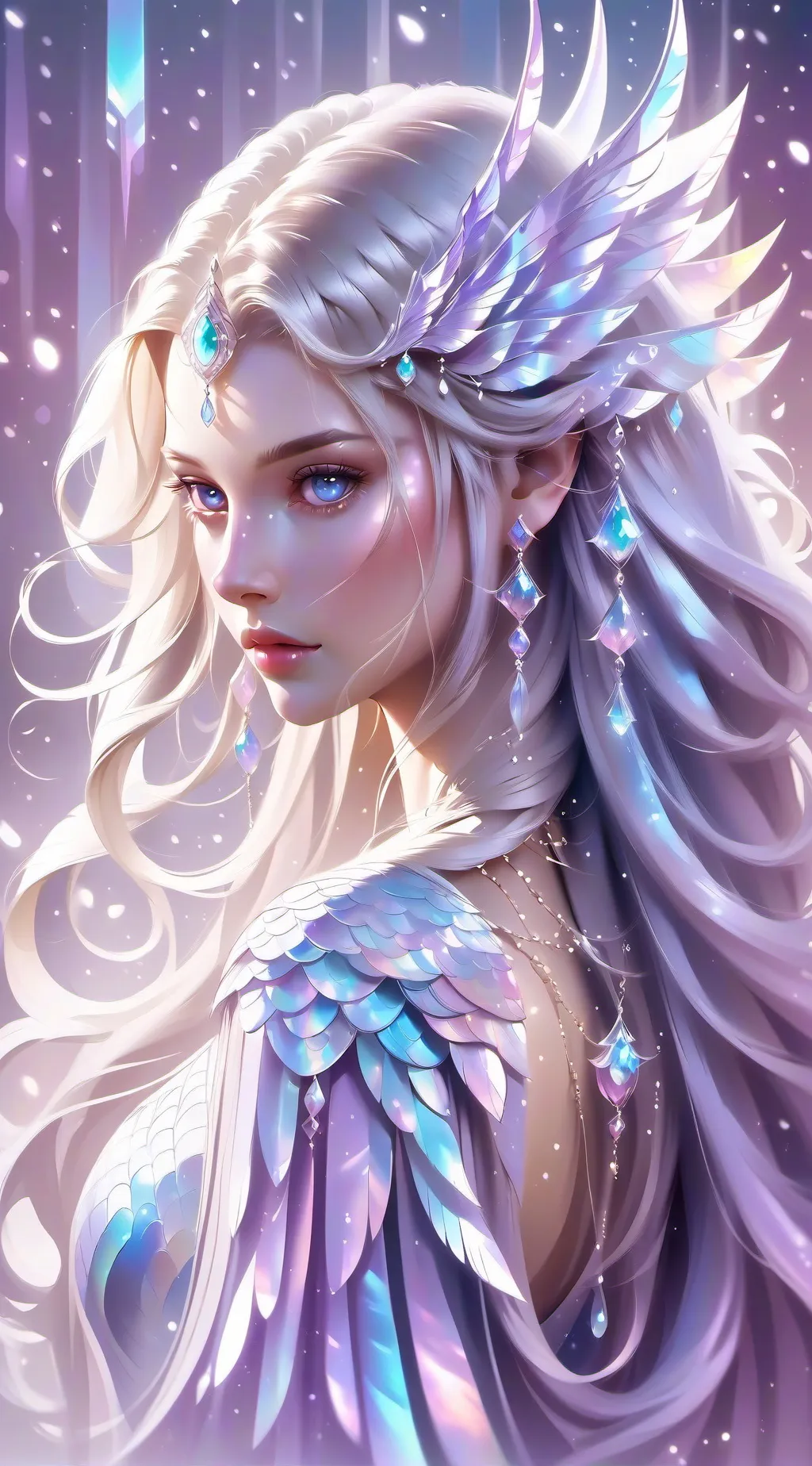 ai character: Lilly background