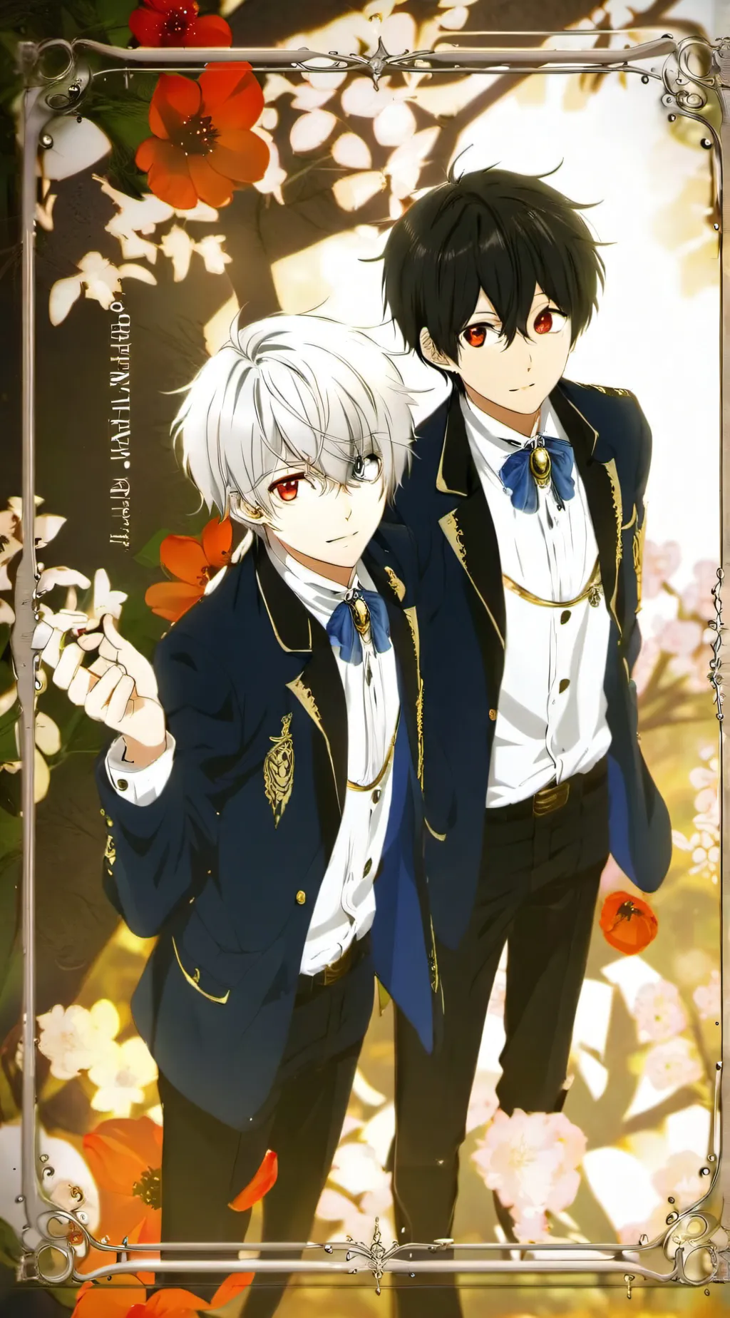 ai character: Mischel,Luca,Erik background