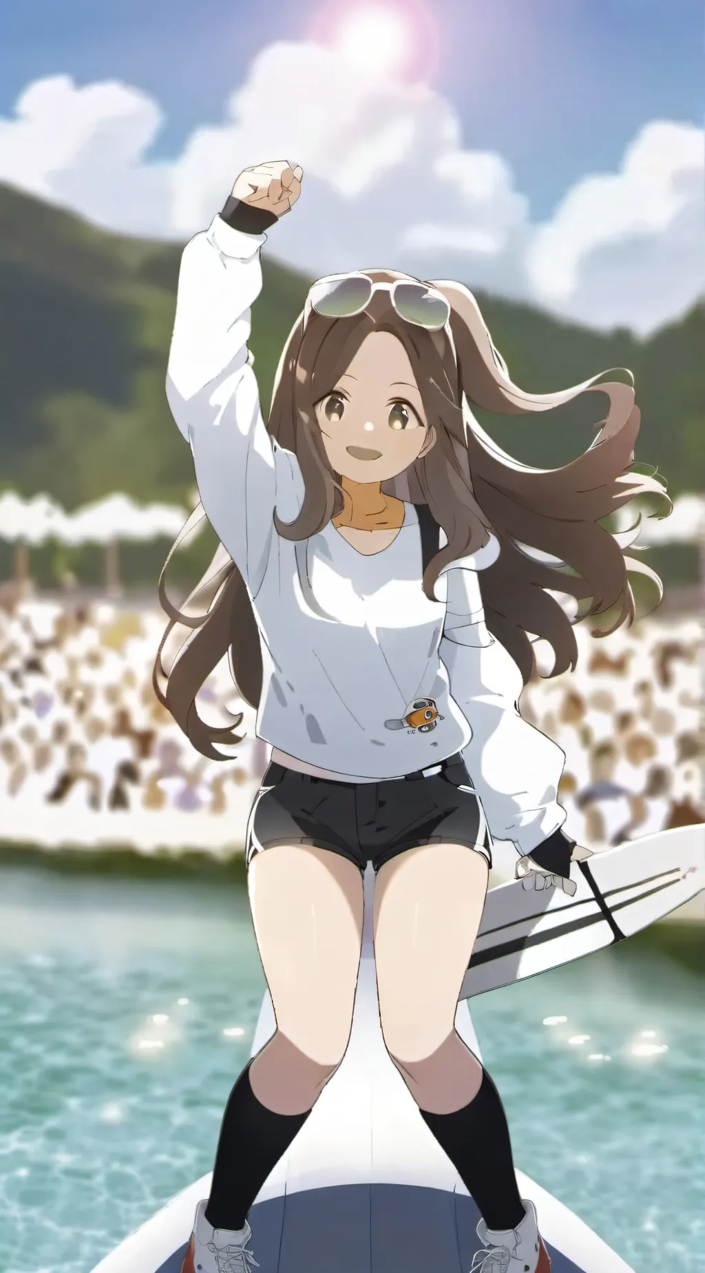 ai character: Haze background