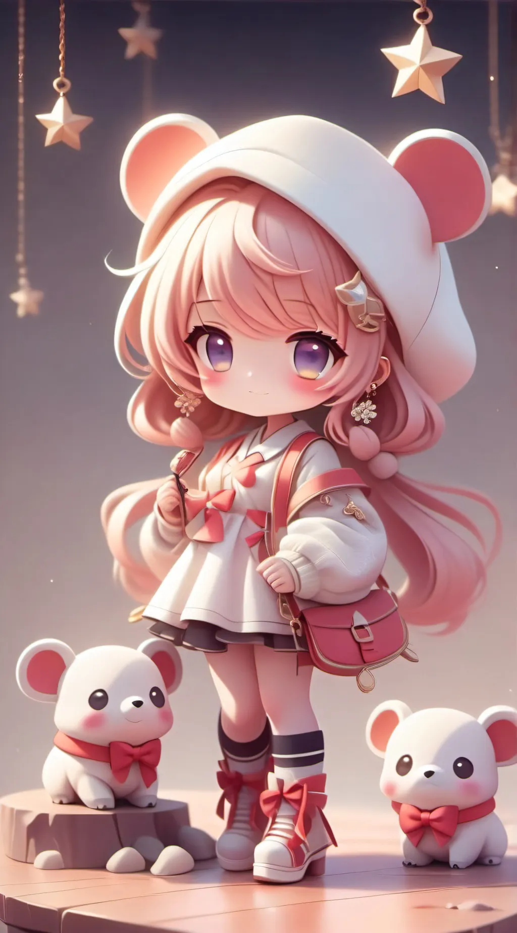 ai character: Melody background