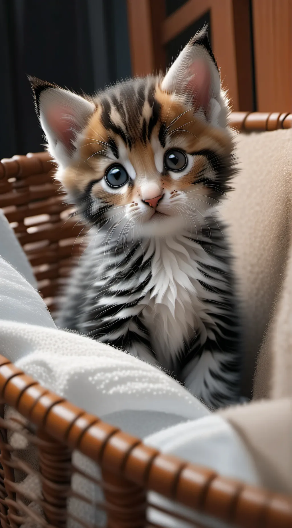 ai character: Lost Kitty background