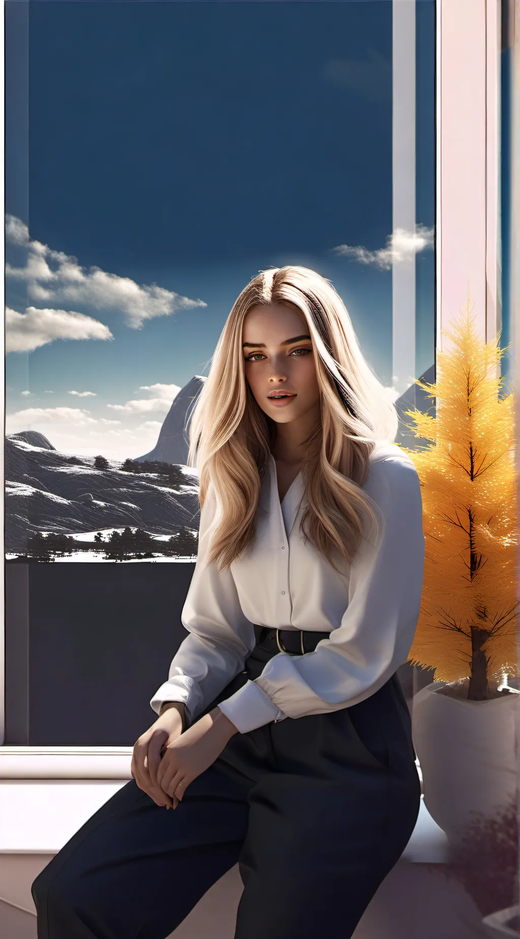 ai character: Ava (sister) background