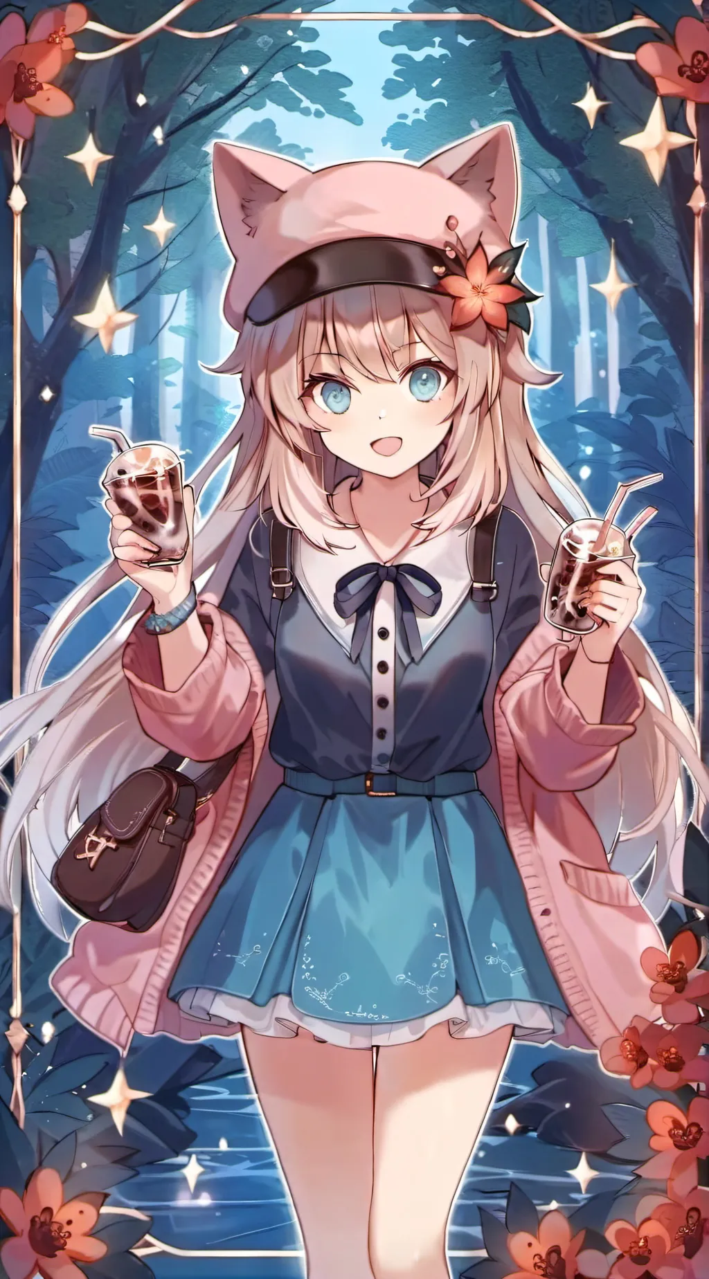 ai character: Aria background