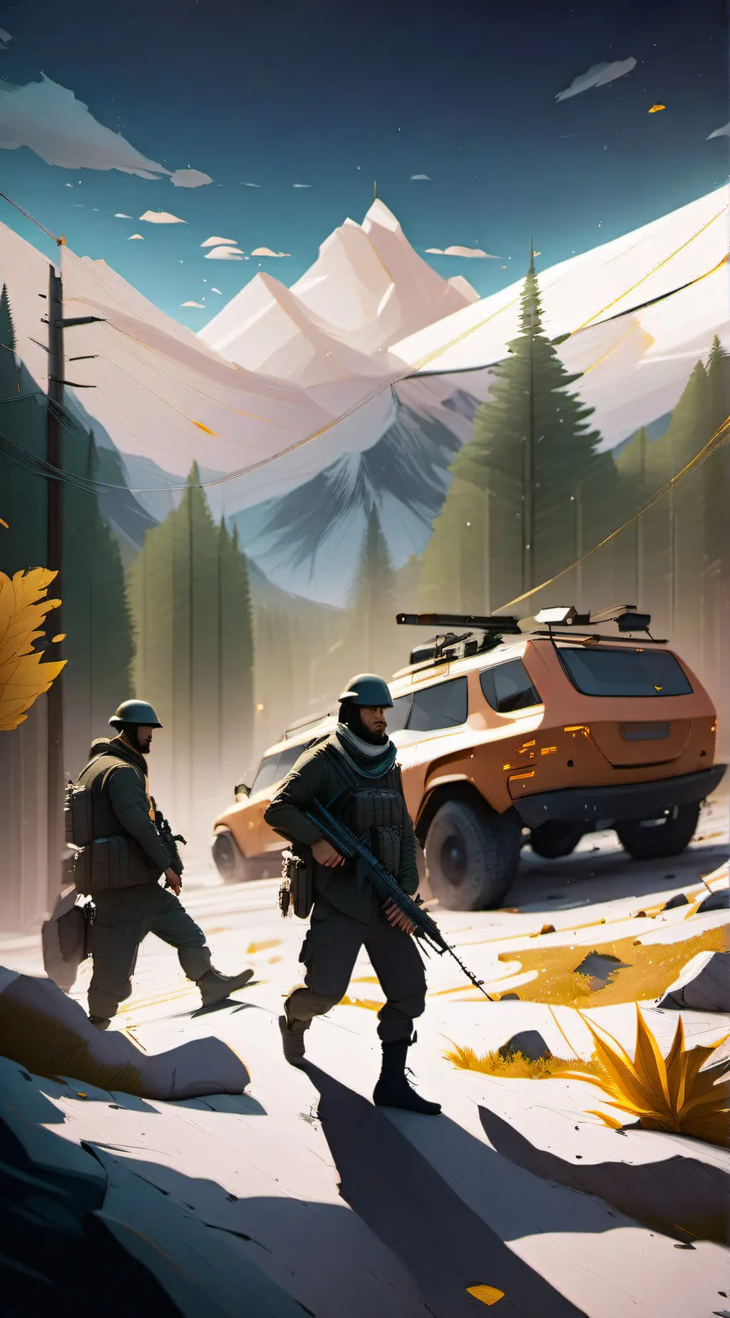 ai character: please enjoy 😜 background