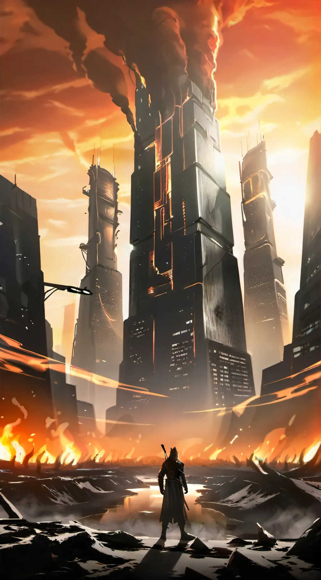 ai character: hell background