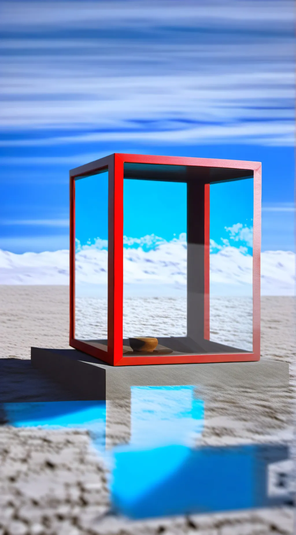 ai character: Rain background