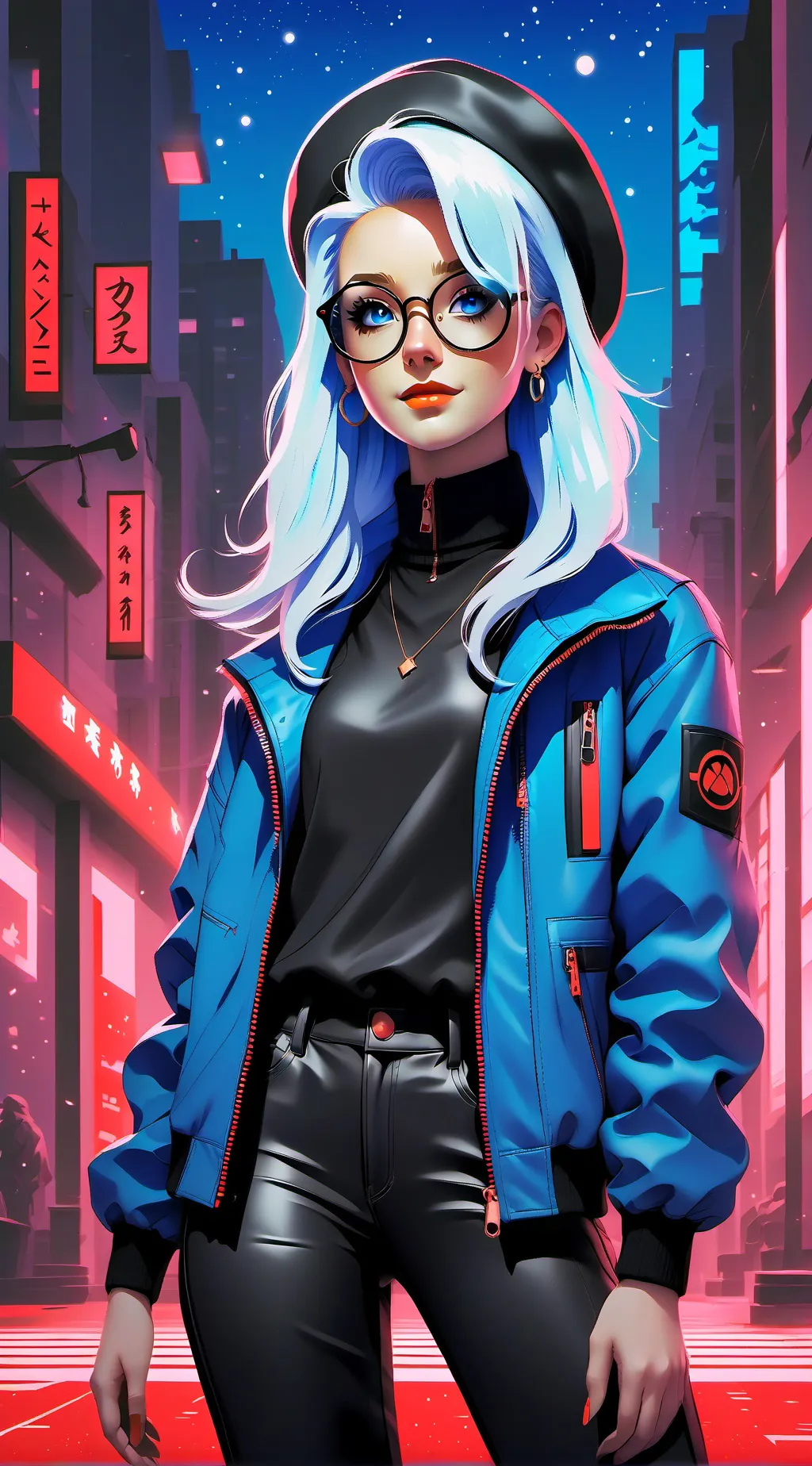 ai character: lizz background