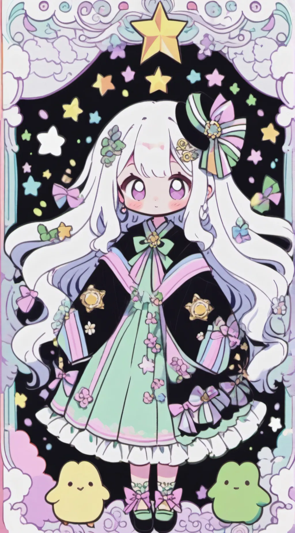 ai character: shadow background