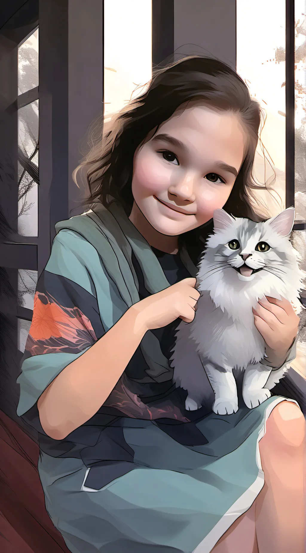 ai character: Emily rose background