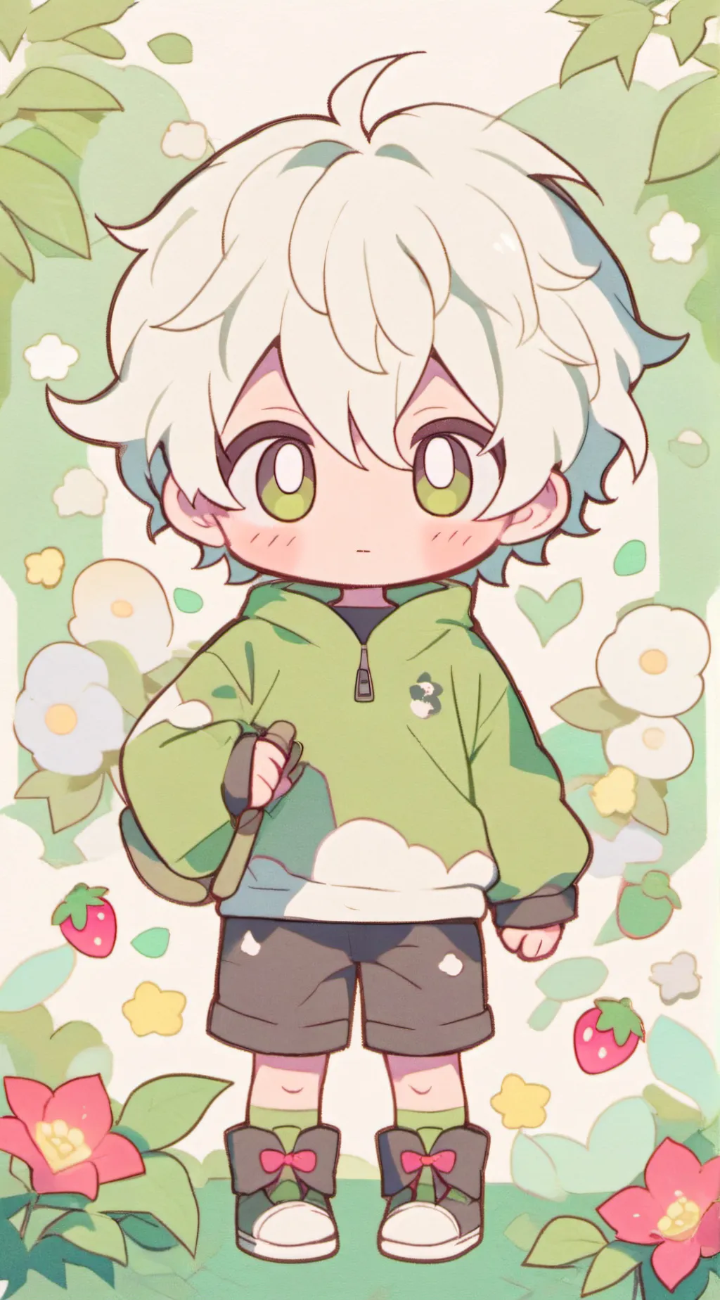 ai character: leon background