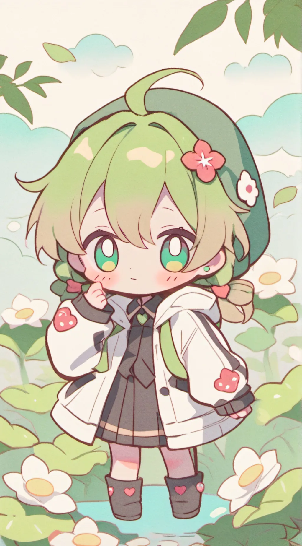 ai character: Oliver  background