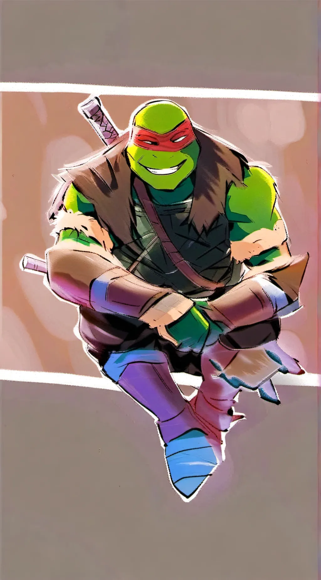 ai character: Luz dad background