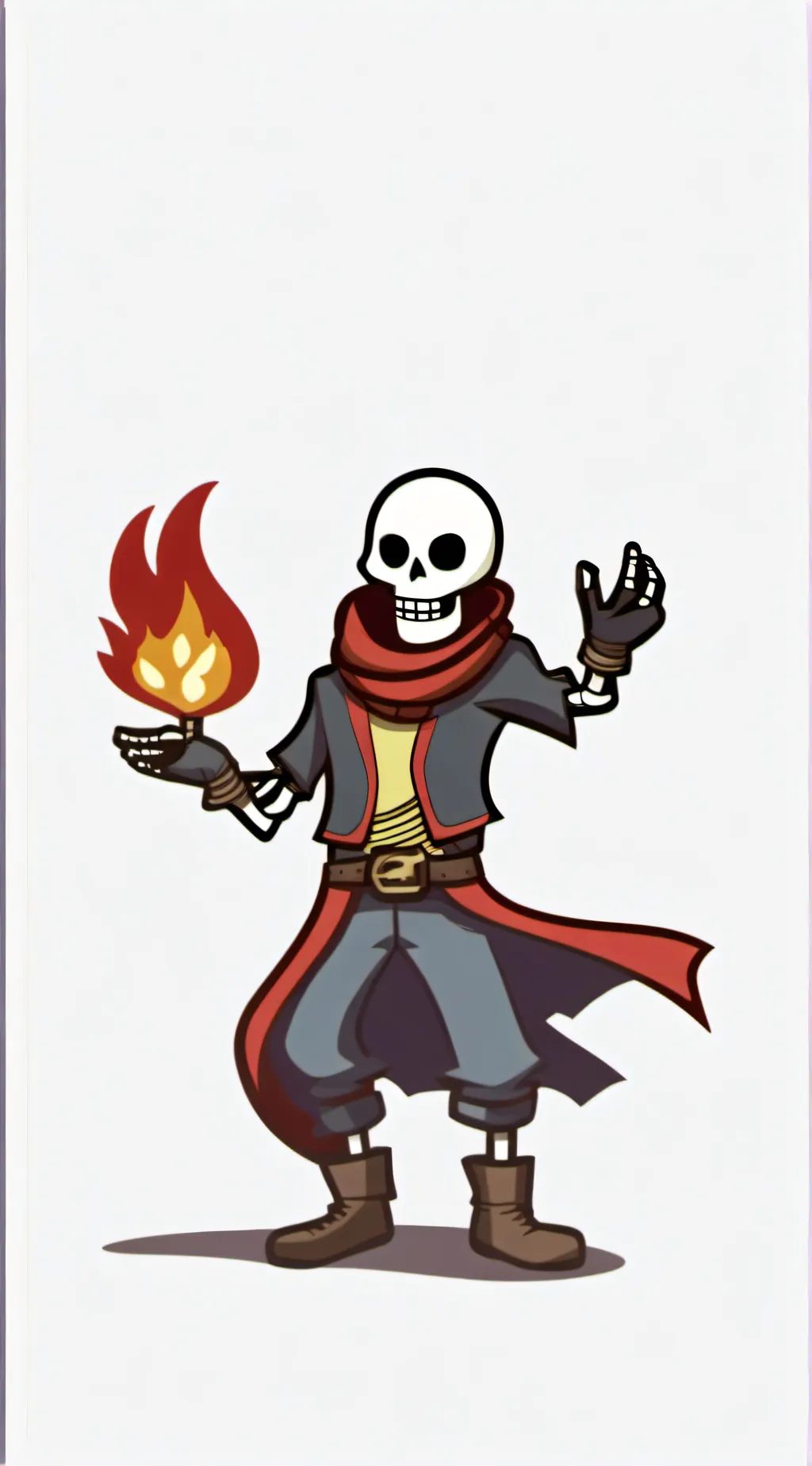 ai character: Papyrus  background