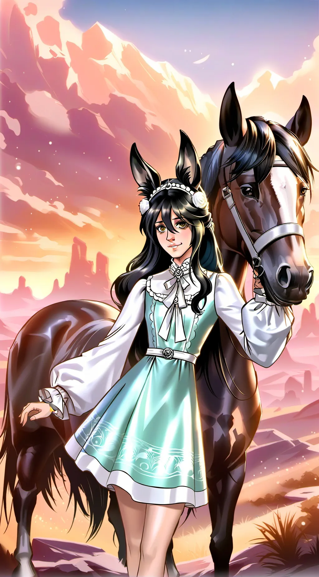 ai character: Hishi background