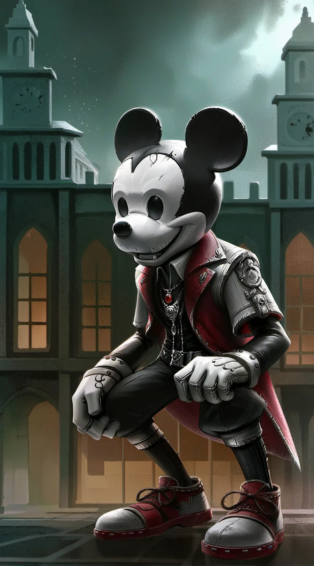 ai character: Mouse. Avi background