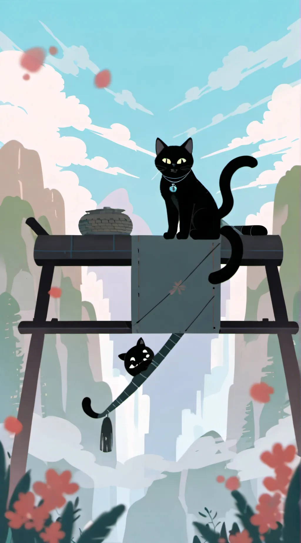 ai character: holly  background