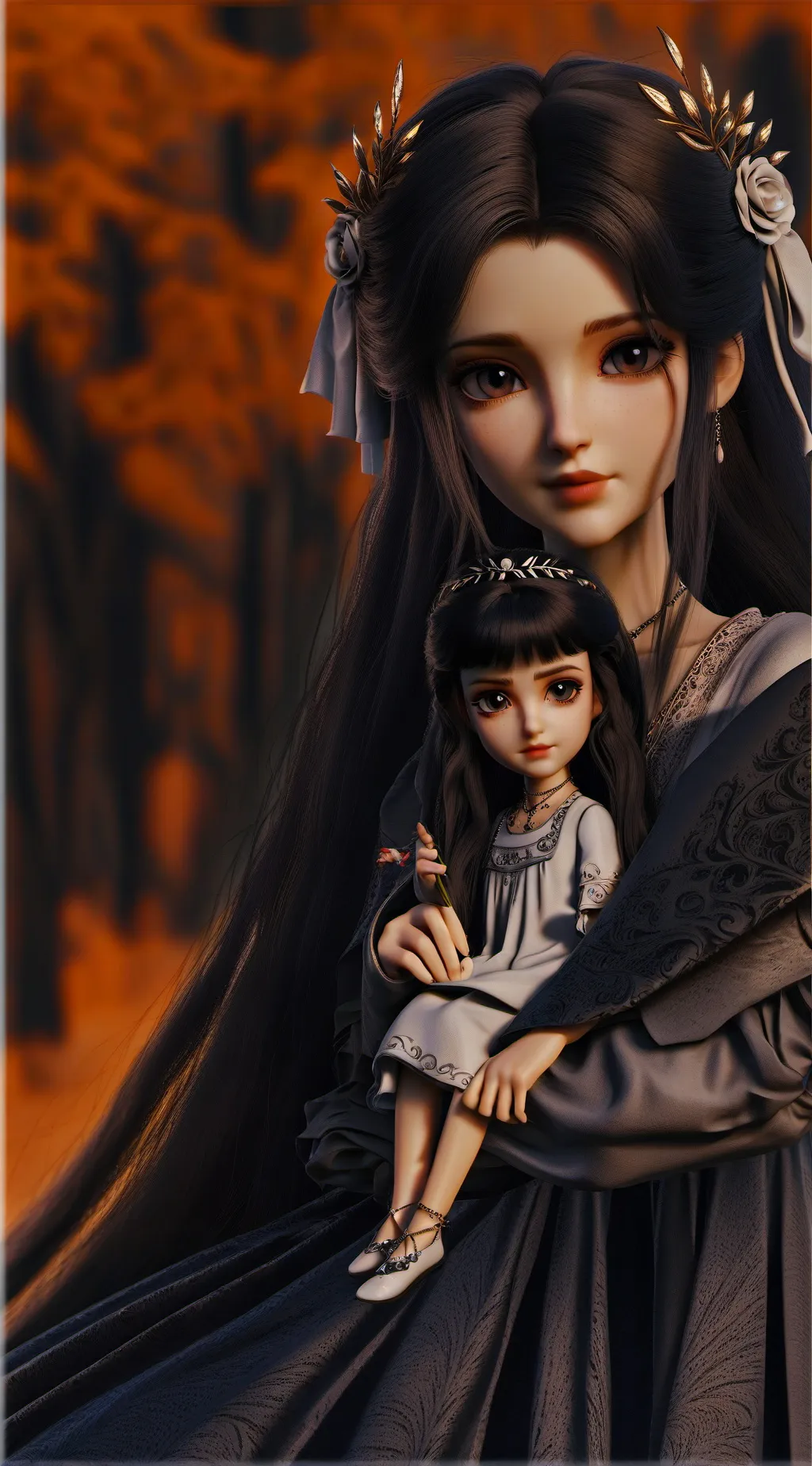 ai character: Mia background