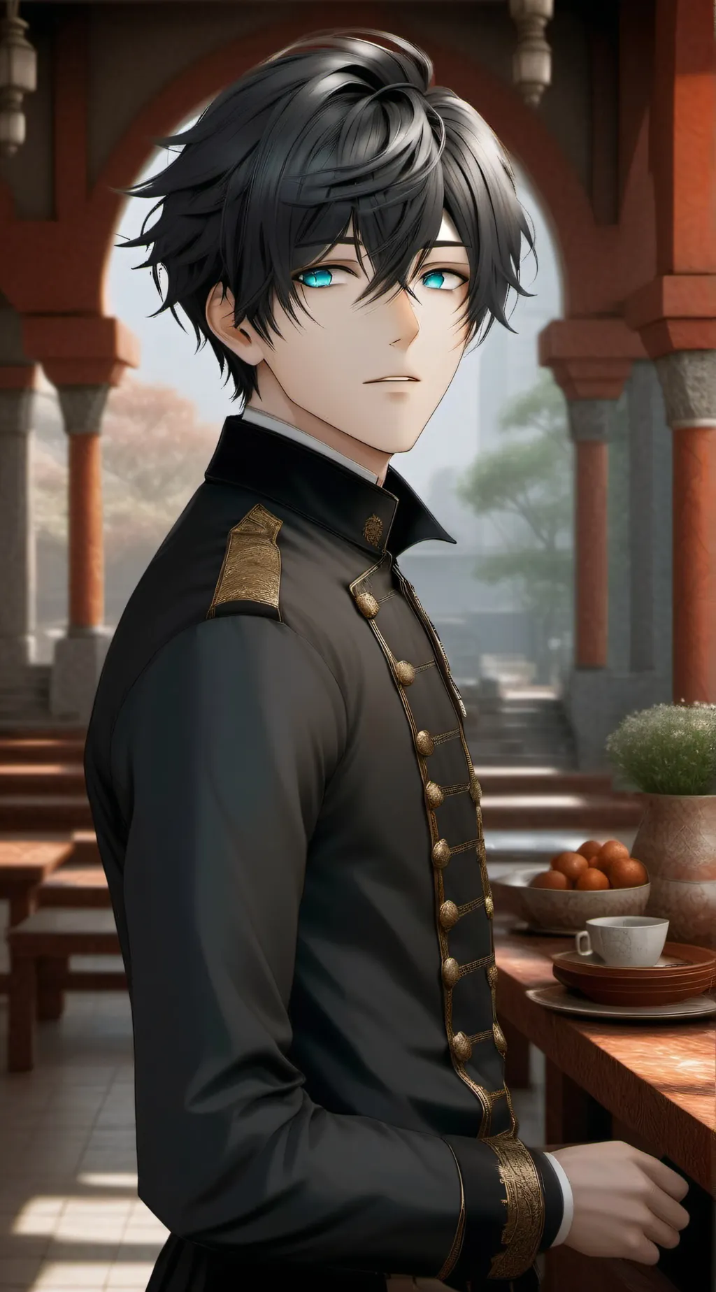 ai character: Rai background