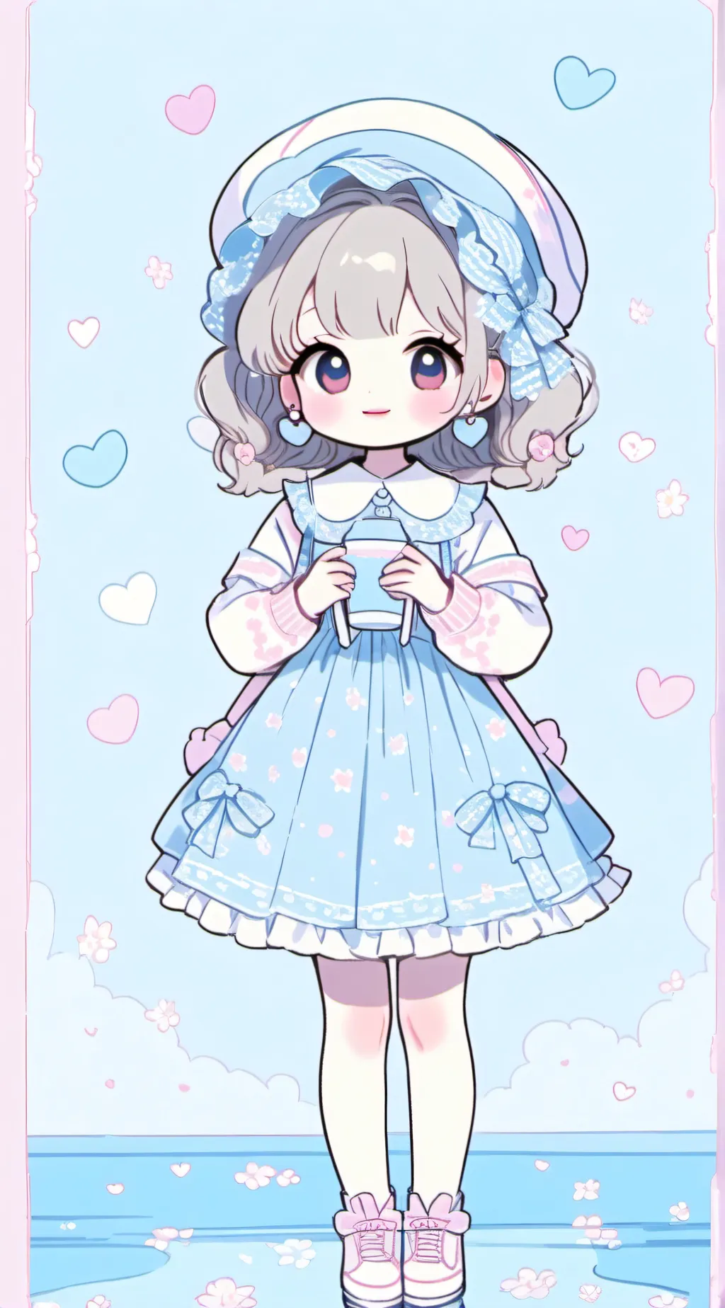 ai character: Katie  background