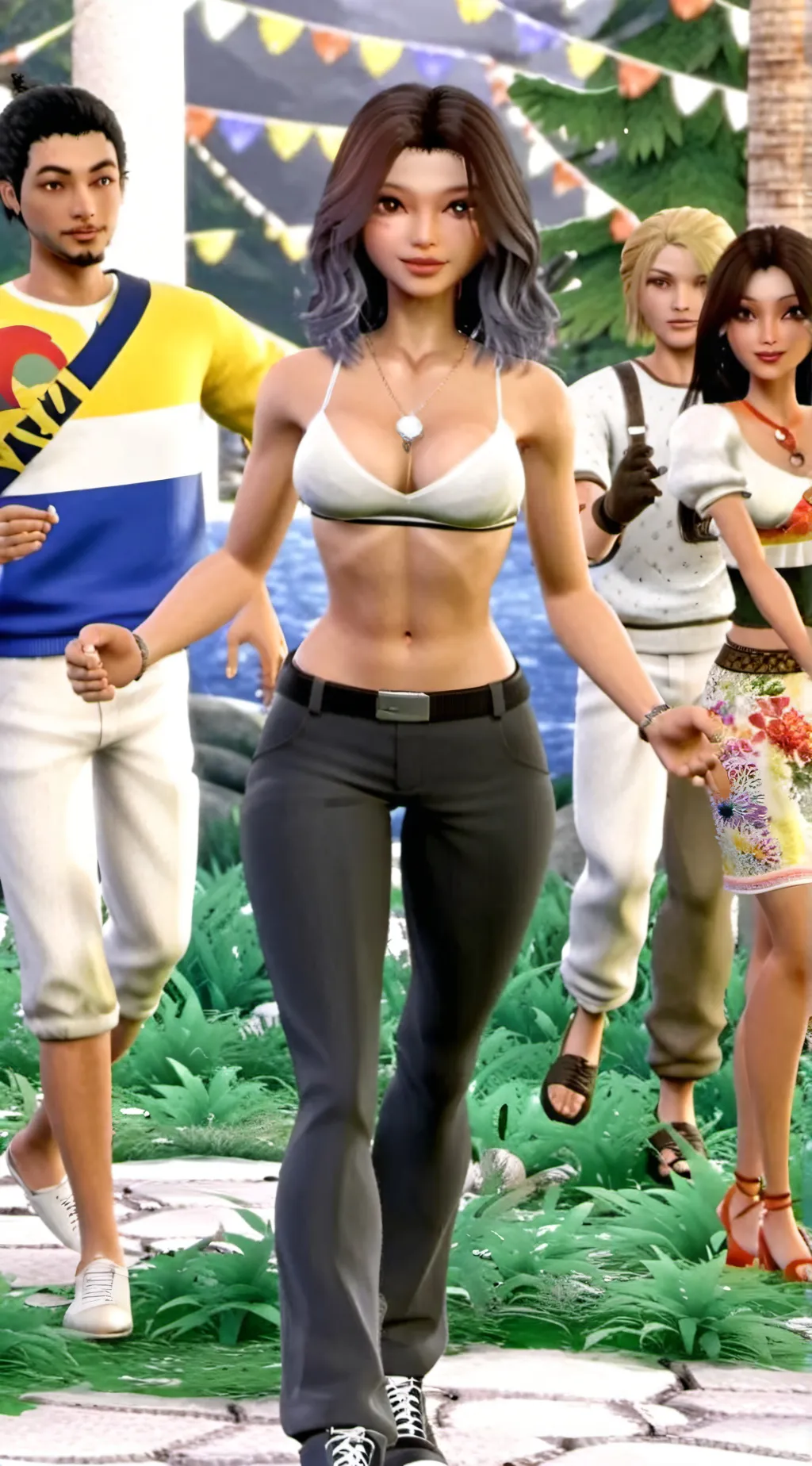 ai character: party background